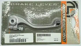 0614-0153 Moose Racing Polished Brake Lever For Honda P/n