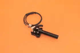 33-th28-blk Moose Racing 2007-2011 Outlaw 525 S Dual Throttle Twist Thumb Case Cable Lever