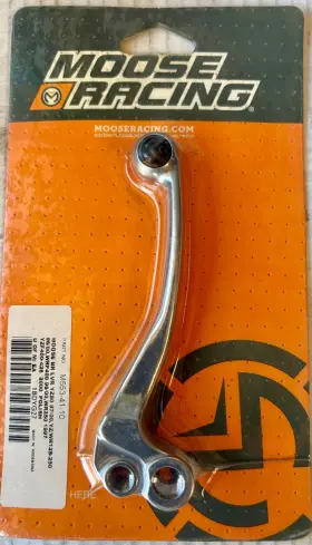 M553-41-10 Moose Racing Polished Brake Lever Fits Yz And Wr