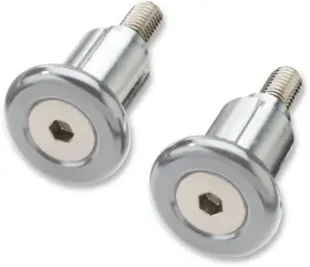 Xf-2-0634-0475 Moose Racing Bar Ends Silver 1bec0661-pspm 0634-0475