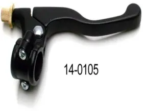 14-0105 Motion Pro Front Brake Lever Assembly - Honda Xr 50 Crf Black 142625 14-0105 Motion Pro Front Brake Lever Assembly - Honda Xr 50 Crf Black 142625