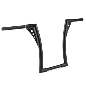 Mc-cba105-bk-12 Motorpart For Harley Flst Fxst Sportster Xl 12 Inch Rise Ape Hangers