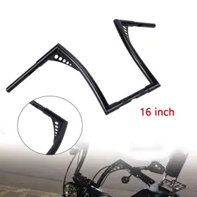 Mc-cba105-bk-16-hwc Motorpart 16 Inch Rise Handlebars Fit For Sportster 1200 Standard Xlh1200 1988 2003 Mc-cba105-bk-16-hwc Motorpart 16 Inch Rise Handlebars Fit For Sportster 1200 Standard Xlh1200 1988 2003