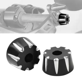 Motorshop 77 510001136375 Handlebar Grip Bar End Caps Weights For Can Am Ryker 600 900 Rally 2019-2025