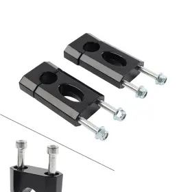 Motorshop 77 510001145483 22mm 7/8 Inch Motor Handlebar Mount Clamp Risers For 50-125cc Dirt Pit Bike Black Motorshop 77 510001145483 22mm 7/8 Inch Motor Handlebar Mount Clamp Risers For 50-125cc Dirt Pit Bike Black