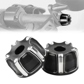 Motorshop 77 550752934196 Handlebar Gripbar End Caps Weights For Can Am Ryker 600 900 Rally 19-25