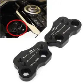 Motorshop168 550731648656 Adjustable Handlebar Riser Adapter Fit For Honda Goldwing 1800 Gl1800 2018-20 Us