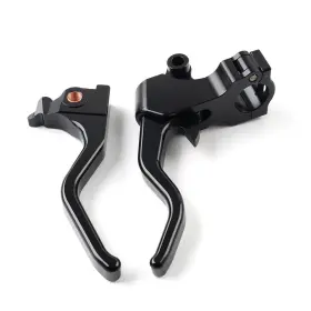 Motorshop168 550732162243 Pair Brake Clutch Lever For Harley Dyna Sportster Xl883 Xl1200 X48 2014-2023