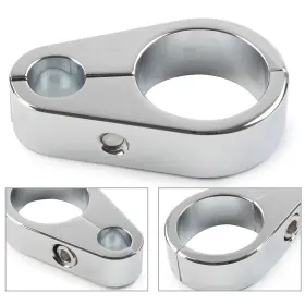 Motorshop168 550744708019 Motor Alu Brake Clutch Cable Wire Clamp Clip For Harley 1ftft Handlebar Us