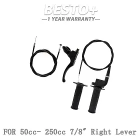 Btp173391p Munirater For 7/8 Inch Baja Bike Right Lever Brake Throttle Cable Handlebar Grip 50cc- 250cc Btp173391p Munirater For 7/8 Inch Baja Bike Right Lever Brake Throttle Cable Handlebar Grip 50cc- 250cc