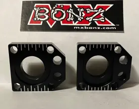 Mxbab2bk Mx Bonz Yamaha Yz125 1999-2001 Yz250 Rear Wheel Axle Blocks Yz426f Chain Adjusters Mxbab2bk Mx Bonz Yamaha Yz125 1999-2001 Yz250 Rear Wheel Axle Blocks Yz426f Chain Adjusters