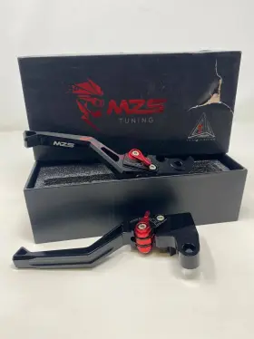 S-248 Mzs Tuning Brake And Clutch Lever Triangle Design Open Box S-248 Mzs Tuning Brake And Clutch Lever Triangle Design Open Box
