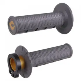 1426010095 Odi V2 Half Waffle Mx Lock-on Grips Graphite 1426010095 Odi V2 Half Waffle Mx Lock-on Grips Graphite