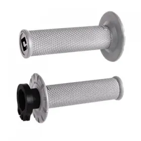 1928970036 Odi V2 No-waffle Mx Lock-on Grips Grey - Soft Compound 1928970036 Odi V2 No-waffle Mx Lock-on Grips Grey - Soft Compound