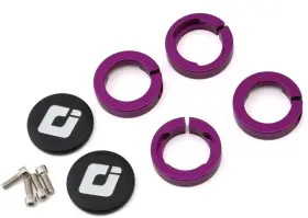 D70ljpr Odi Lock Jaw Clamps Purple W/ Snap Caps Set Of 4 D70ljpr Odi Lock Jaw Clamps Purple W/ Snap Caps Set Of 4