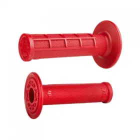H01rfr Odi Ruffian Half-waffle Mx Grips Red H01rfr Odi Ruffian Half-waffle Mx Grips Red