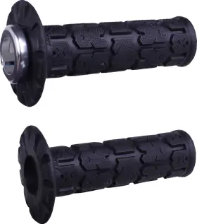 Odi H23urgb Rogue Universal Lock-on Grips - Black/silver