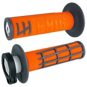 H36e2oh Odi V2 Emig 2.0 Mx Lock-on Grips Orange/graphite