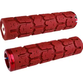 L33rgdr-r Odi Rogue 2.1 Lock-on Grips - Pwc Dark Red/red L33rgdr-r Odi Rogue 2.1 Lock-on Grips - Pwc Dark Red/red