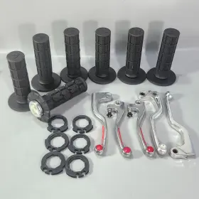 H34rgb-s Odi Moose Racing Rogue-mx Grips Red Grip Shorty Brake/std Clutch Lever 18pc Lot H34rgb-s Odi Moose Racing Rogue-mx Grips Red Grip Shorty Brake/std Clutch Lever 18pc Lot