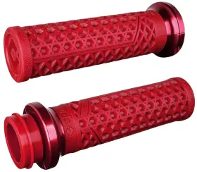 V31vhcwdr-r Odi Vans V-twin Lock-on Red/red Grips