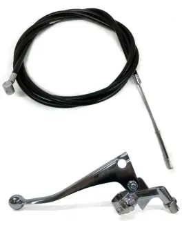 Omb Warehouse 654329031308 7/8 Inch Brake Lever And Cable Kit Fits Vintage Mini Bikes Rupp Taco Arctic Cat Flexo Omb Warehouse 654329031308 7/8 Inch Brake Lever And Cable Kit Fits Vintage Mini Bikes Rupp Taco Arctic Cat Flexo