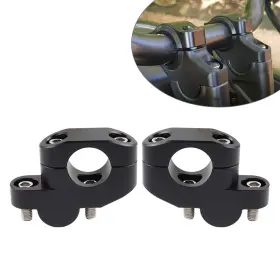 Oneclubaa 336854552366 1 25mm Offset Handlebar Clamp Mount Riser For Honda Suzuki Yamaha