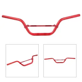 Oneclubaa 550755955587 7/8 Inch 22mm Motor Aluminum Handle Bar Dirt Pit Bike Atv Quad And Cross Red