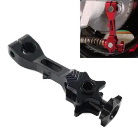 Onlyonee 550755711671 Motorcycle Rear Brake Clutch Rocker Arm For Dirt Bike Aluminum Alloy Black