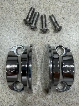 H-ac-11-chr Original Garage Moto Billet Clutch / Brake Perch Clamp