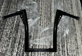 Mpp-b0010000047p-54-12f Oumurs Mokitdora 14ftft Ape Hanger Fat Bars 1-1/4 Inch Handlebar Motorcycle Harley Davidson