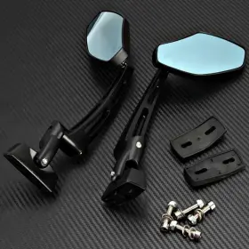 Mpp2oohdoo3oo1-8f Oumurs 2x Motorcycle Rearview Mirrors For Suzuki Gsxr 600 1000 Kawasaki Yamaha Fzr Yzf
