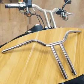 Mppboooooo1hl02721zb-1f Oumurs 16 Inch Mx-t Bar Handlebar 1 1/4ftft For Harley Softail Sportster Fls Wide Glide Fxdl