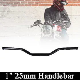 Mpphl008102-bk-9f Oumurs 1 Inch Motorcycle Drag Bar Handlebars Bars For Harley 883 1200 Xl Fxs Bobber Kawaski