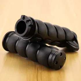 Mpphloo22oooo3-bk-3f Oumurs Pair 1 Inch Motorcycle Handlebar Hand Grips For Harley 883 Xl Honda Kawasaki Suzuki Mpphloo22oooo3-bk-3f Oumurs Pair 1 Inch Motorcycle Handlebar Hand Grips For Harley 883 Xl Honda Kawasaki Suzuki