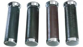 Ds-243263 Parts Unlimited Leather-covered Grips Ds-243263 Parts Unlimited Leather-covered Grips