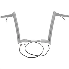 H00916-w Paul Yaffe Originals 1-1/4 Inch Pre-wired Bagger Monkey Bars - 16 Chrome Motorcycle