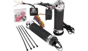 0063-2092-ch Performance Machine Heated Apex Grip - Chrome 0063-2092-ch Performance Machine Heated Apex Grip - Chrome