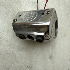 0616-0096 Performance Machine Harley Chrome Left Side Switch Assembly Chopper