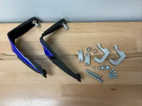 8308900003 Polisport S-dual Handguards With Universal Mount Kit Blue/black