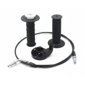 Poweka 700443109543 Throttle Handle And Grip Cable Compatible With Baja Mini Bike 52 Inch Black