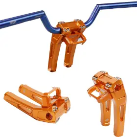 103052 Powerjames 8 Inch Tall Orange Risers Kit For Harley 18-2024 Low Rider St Street Bob Fxst Fxlrst 103052 Powerjames 8 Inch Tall Orange Risers Kit For Harley 18-2024 Low Rider St Street Bob Fxst Fxlrst
