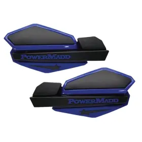 1635120003 Powermadd Star Series Handguards With Tri-mount Kit Blue/black