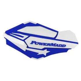 1730350010 Powermadd Sentinel Handguards With Tri-mount Kit Blue/white 1730350010 Powermadd Sentinel Handguards With Tri-mount Kit Blue/white
