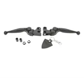 12-00603-22 Powerstands Racing Psr Journey Adjustable Black Lever Set 2004-2013 Harley Sportster