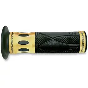 Pa0728oecror Pro Grip 728gd 728 Anodized Road/scooter Grips - Gold/black