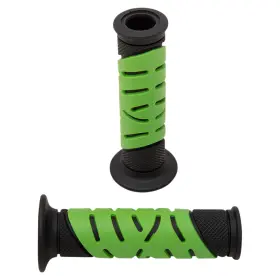 719bkgn Progrip Pro Grip 719 Dual Density Road Grips Open End - Black/green 719bkgn Progrip Pro Grip 719 Dual Density Road Grips Open End - Black/green
