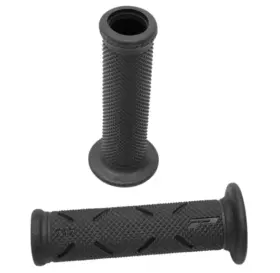Pa0717oene02 Progrip Pro Grip Inch 717 Road Grips Dual Compound Motorcycle 7/8 Open-ends - Black/black Pa0717oene02 Progrip Pro Grip Inch 717 Road Grips Dual Compound Motorcycle 7/8 Open-ends - Black/black