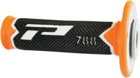 Pa078800tgac Progrip Pro Grip 788 Triple Density Grips - Orange/gray/black Motorcycle Dirt Bike Pa078800tgac Progrip Pro Grip 788 Triple Density Grips - Orange/gray/black Motorcycle Dirt Bike
