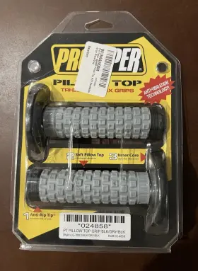Ptp0019 Protaper Pro Taper Pillow Top Dirt Bike Grips Black Tri Density Mx New Sealed Ptp0019 Protaper Pro Taper Pillow Top Dirt Bike Grips Black Tri Density Mx New Sealed